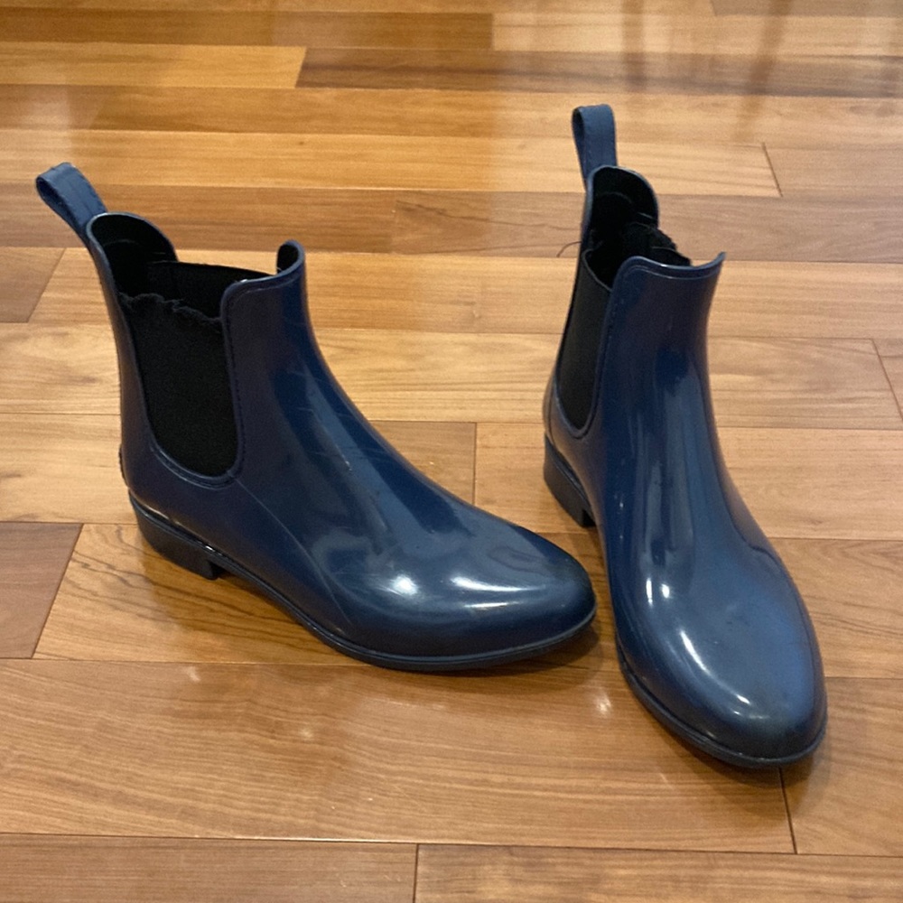 J. Crew chelsea rain boots